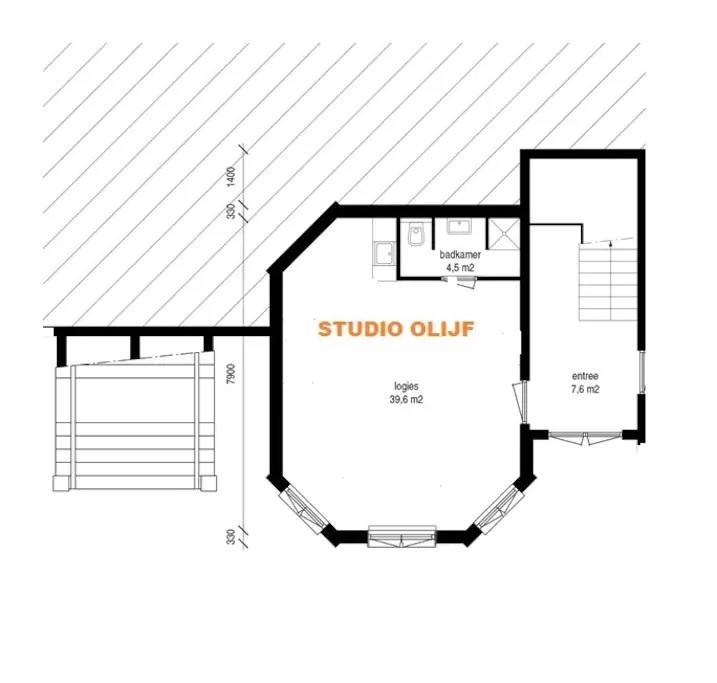 Apartment Studio Olijf Arnhem